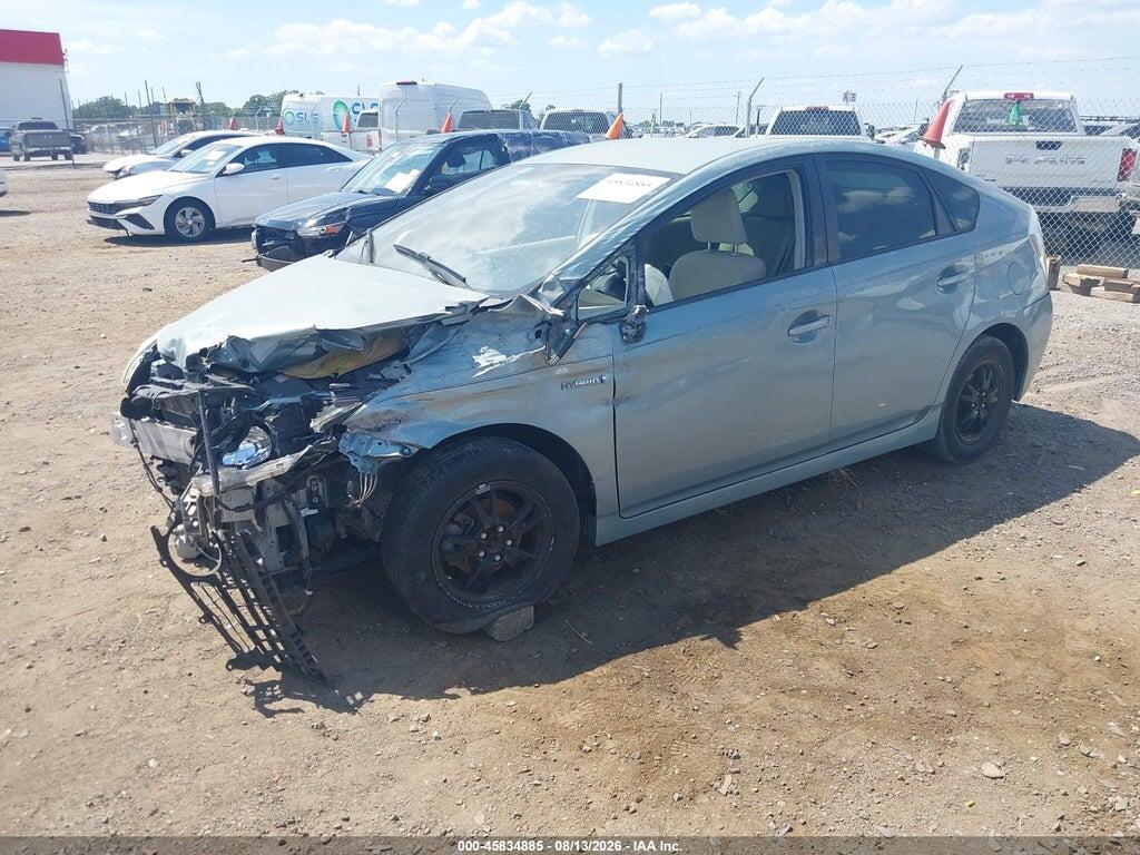 JTDKN3DU5D1675903 2013 TOYOTA PRIUS photo no. 2