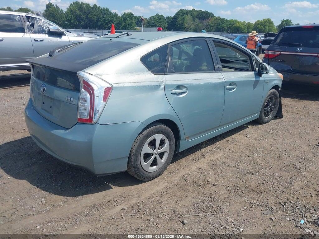 JTDKN3DU5D1675903 2013 TOYOTA PRIUS photo no. 4