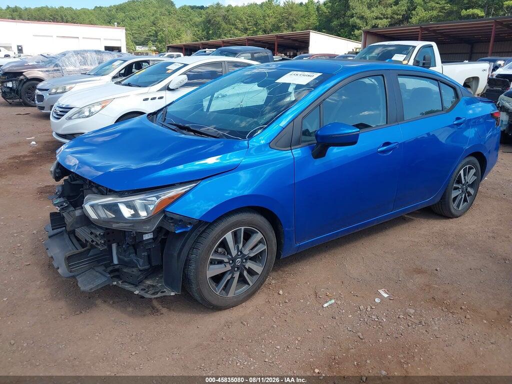 3N1CN8EV5ML882585 2021 NISSAN VERSA photo no. 2