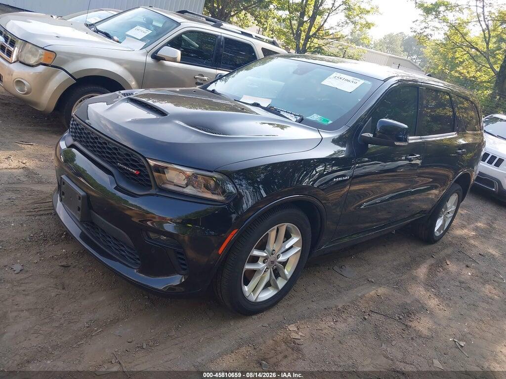 1C4SDJCT6MC661772 2021 DODGE DURANGO photo no. 2