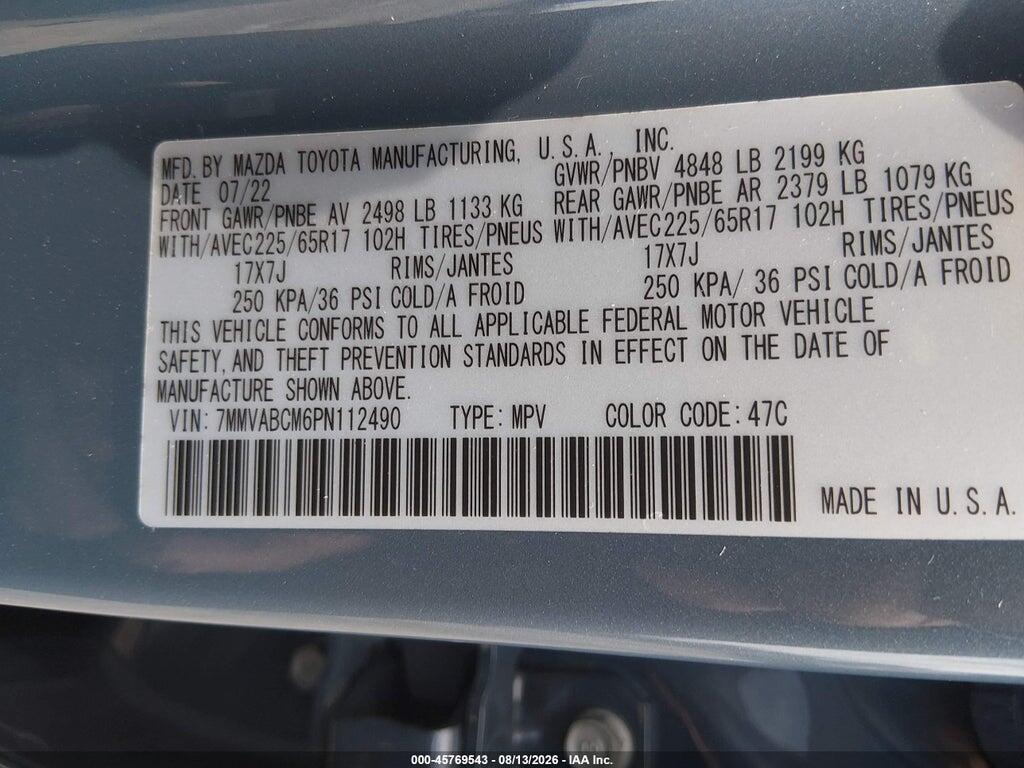 7MMVABCM6PN112490 2023 MAZDA CX-50 photo no. 9