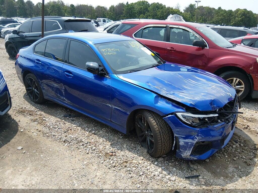 3MW5U9J03M8B96392 2021 BMW M340I photo no. 1
