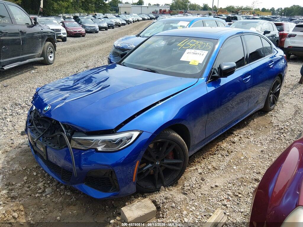 3MW5U9J03M8B96392 2021 BMW M340I photo no. 2