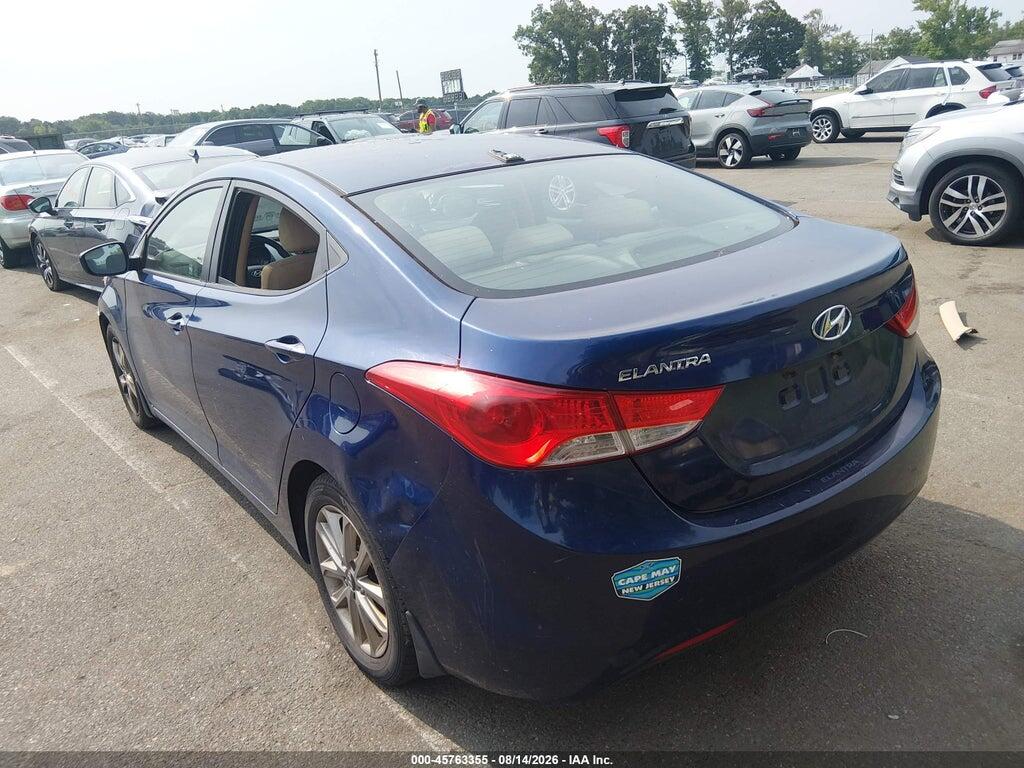 KMHDH4AE6DU530544 2013 HYUNDAI ELANTRA photo no. 3