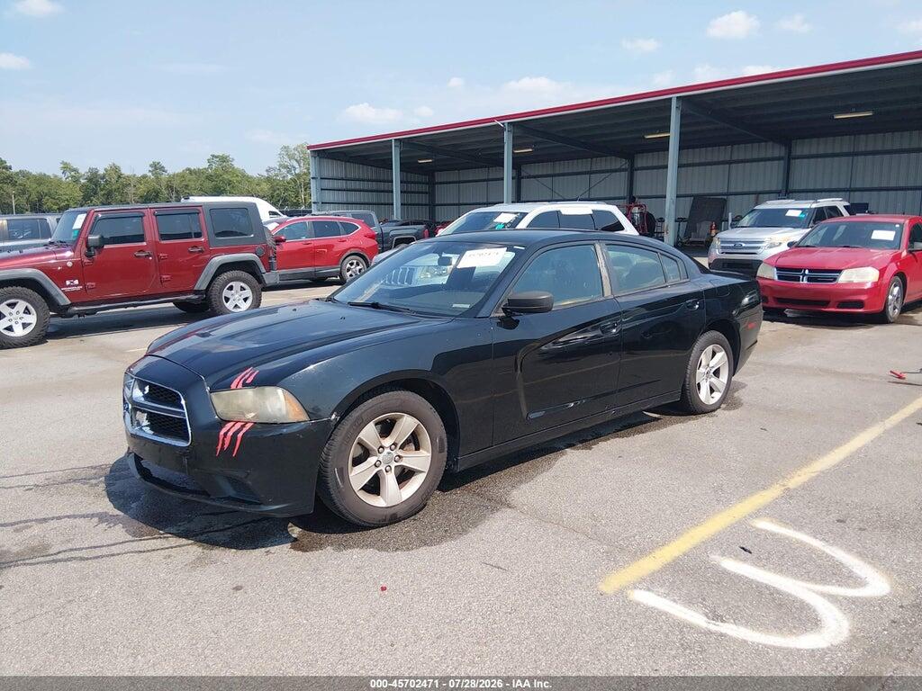 2C3CDXBGXCH187353 2012 DODGE CHARGER photo no. 2