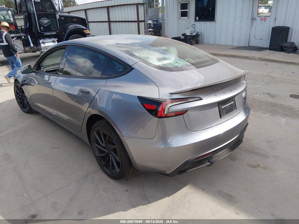 5YJ3E1ET3TF171127 2026 TESLA MODEL 3 photo no. 3