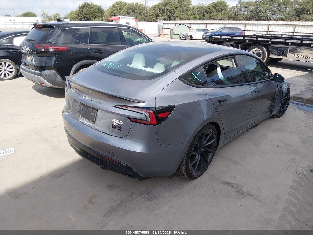5YJ3E1ET3TF171127 2026 TESLA MODEL 3 photo no. 4