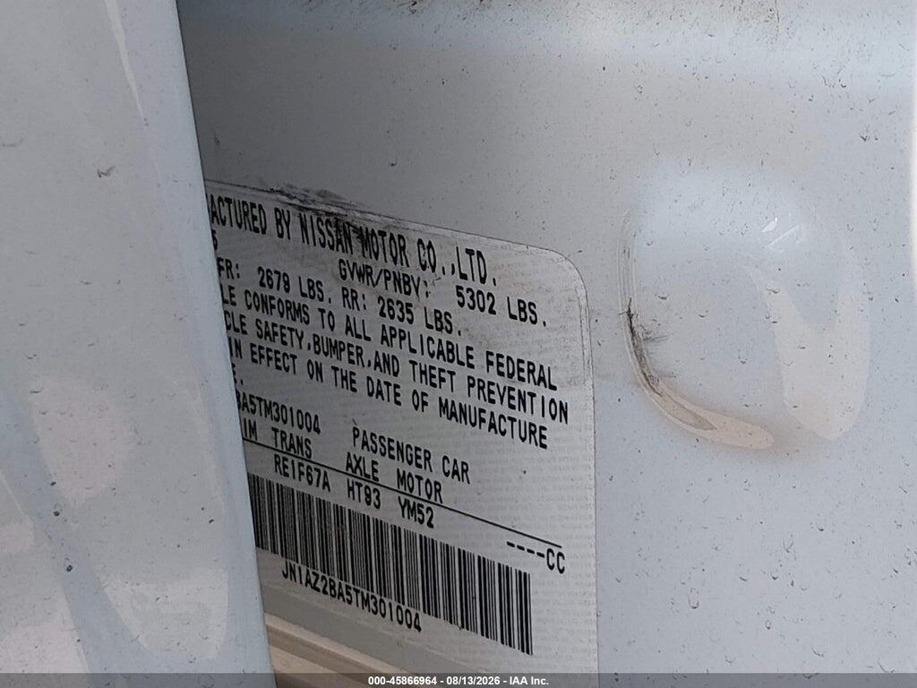 JN1AZ2BA5TM301004 2026 NISSAN LEAF photo no. 9