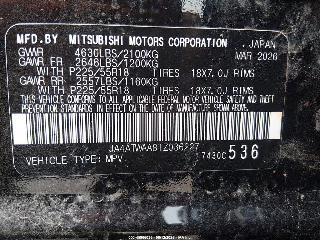 JA4ATWAA8TZ036227 2026 MITSUBISHI ECLIPSE CROSS photo no. 9