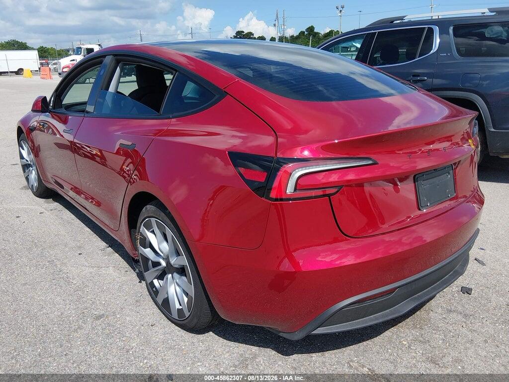 5YJ3E1EA7TF175714 2026 TESLA MODEL 3 photo no. 3