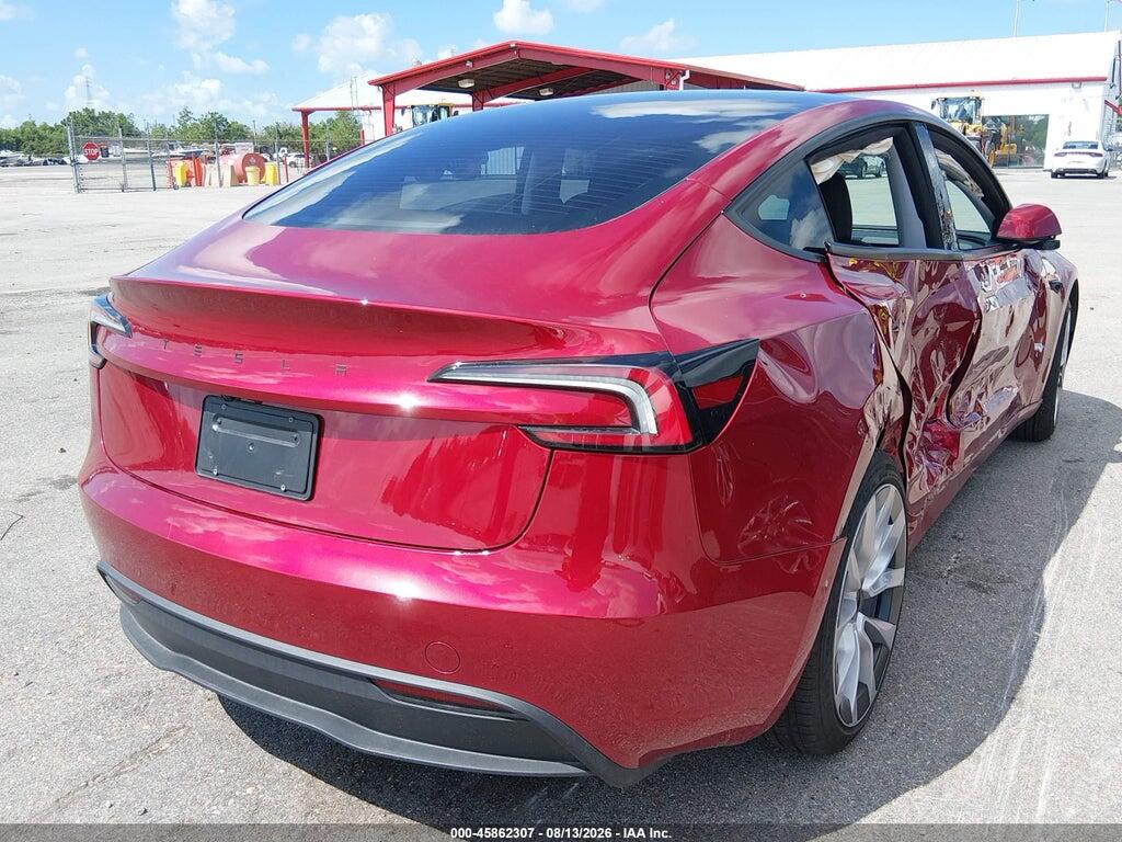 5YJ3E1EA7TF175714 2026 TESLA MODEL 3 photo no. 4