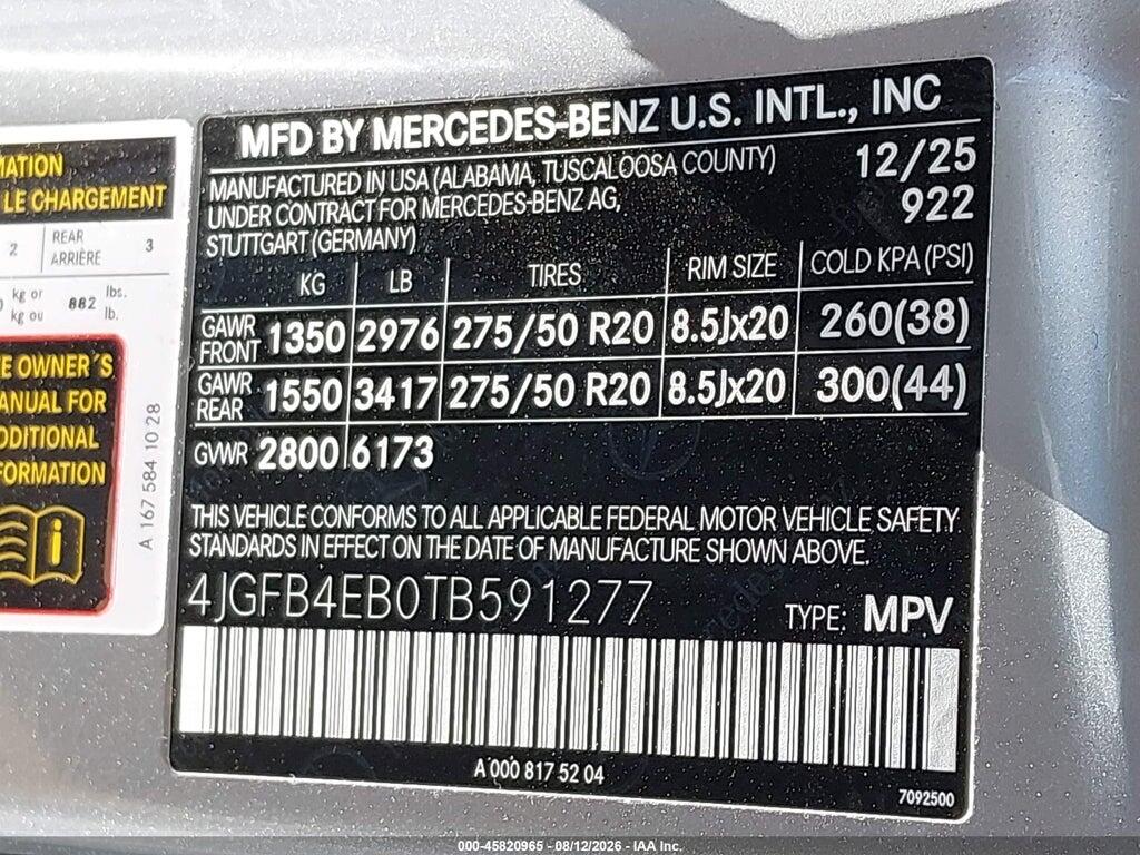 4JGFB4EB0TB591277 2026 MERCEDES-BENZ GLE 350 photo no. 9