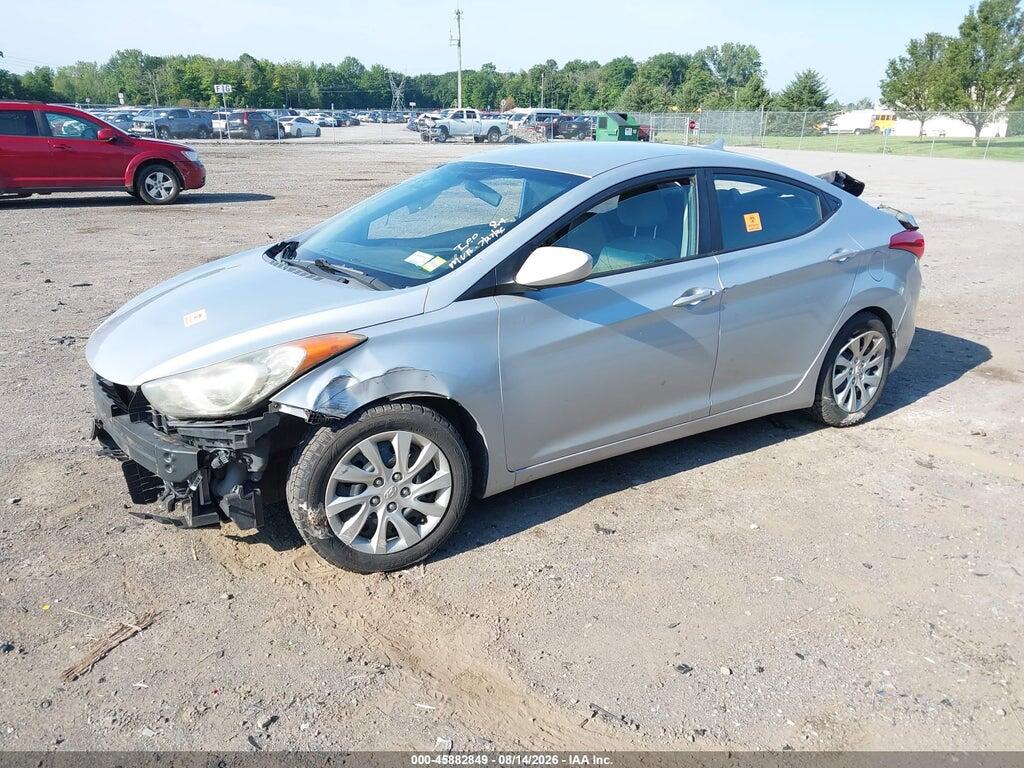 5NPDH4AE4BH000911 2011 HYUNDAI ELANTRA photo no. 2