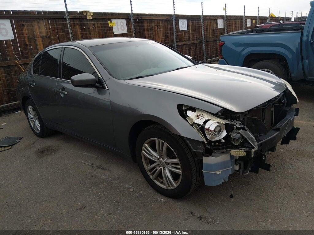 JN1DV6AR1BM650277 2011 INFINITI G25X photo no. 1