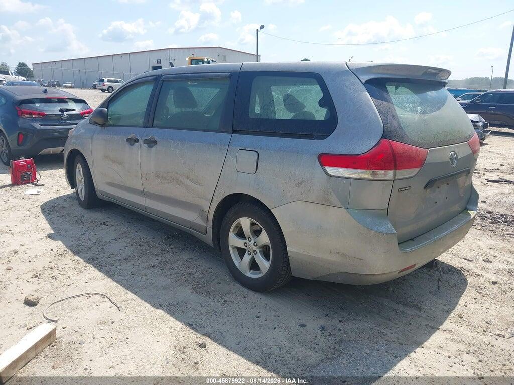 5TDZK3DC5BS164917 2011 TOYOTA SIENNA photo no. 3