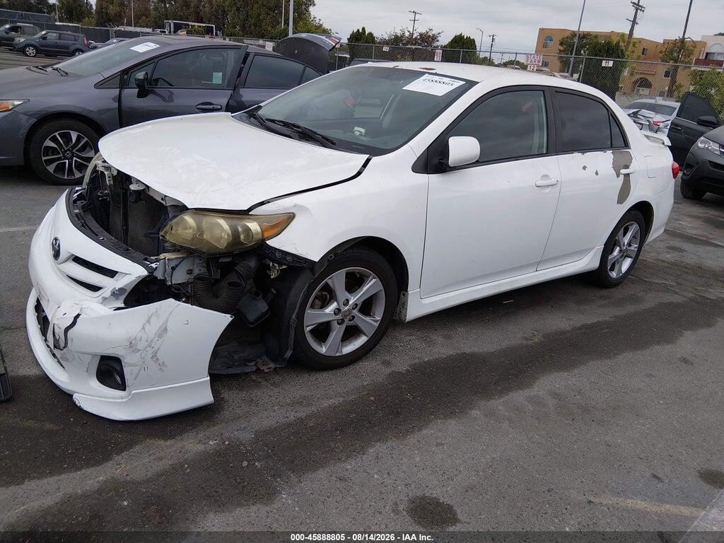 5YFBU4EE3CP049969 2012 TOYOTA COROLLA photo no. 2