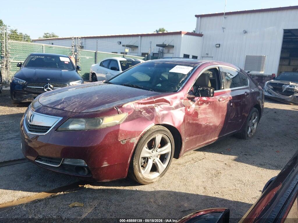 19UUA9F53CA007787 2012 ACURA TL photo no. 2