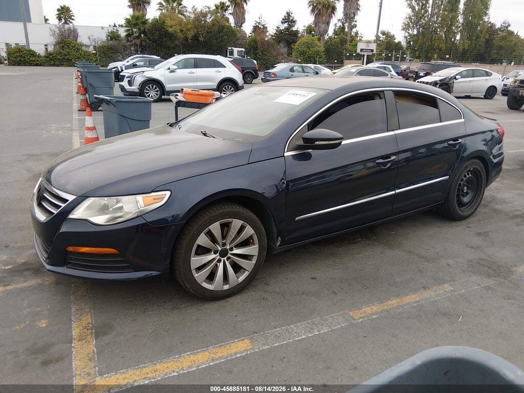 WVWMP7AN0CE506788 2012 VOLKSWAGEN CC photo no. 2