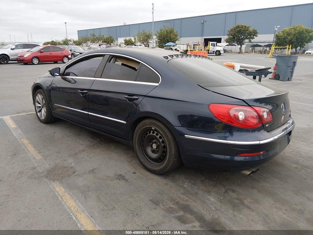 WVWMP7AN0CE506788 2012 VOLKSWAGEN CC photo no. 3