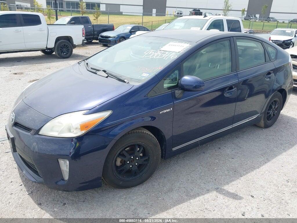 JTDKN3DU7C0335656 2012 TOYOTA PRIUS photo no. 2