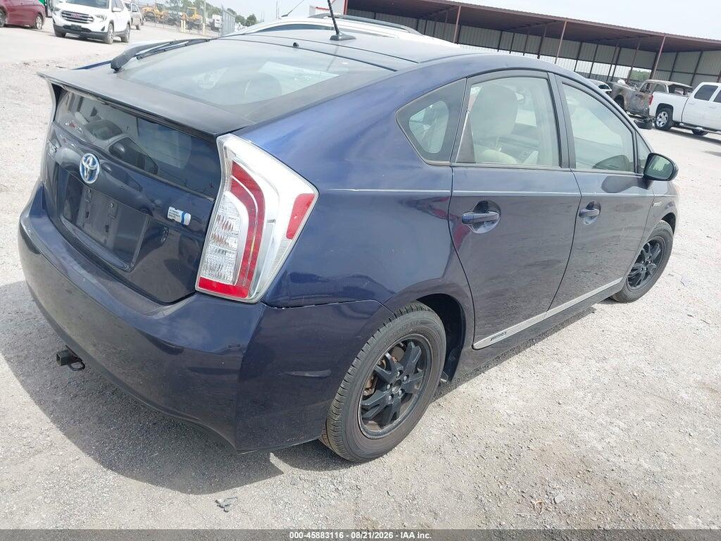JTDKN3DU7C0335656 2012 TOYOTA PRIUS photo no. 4