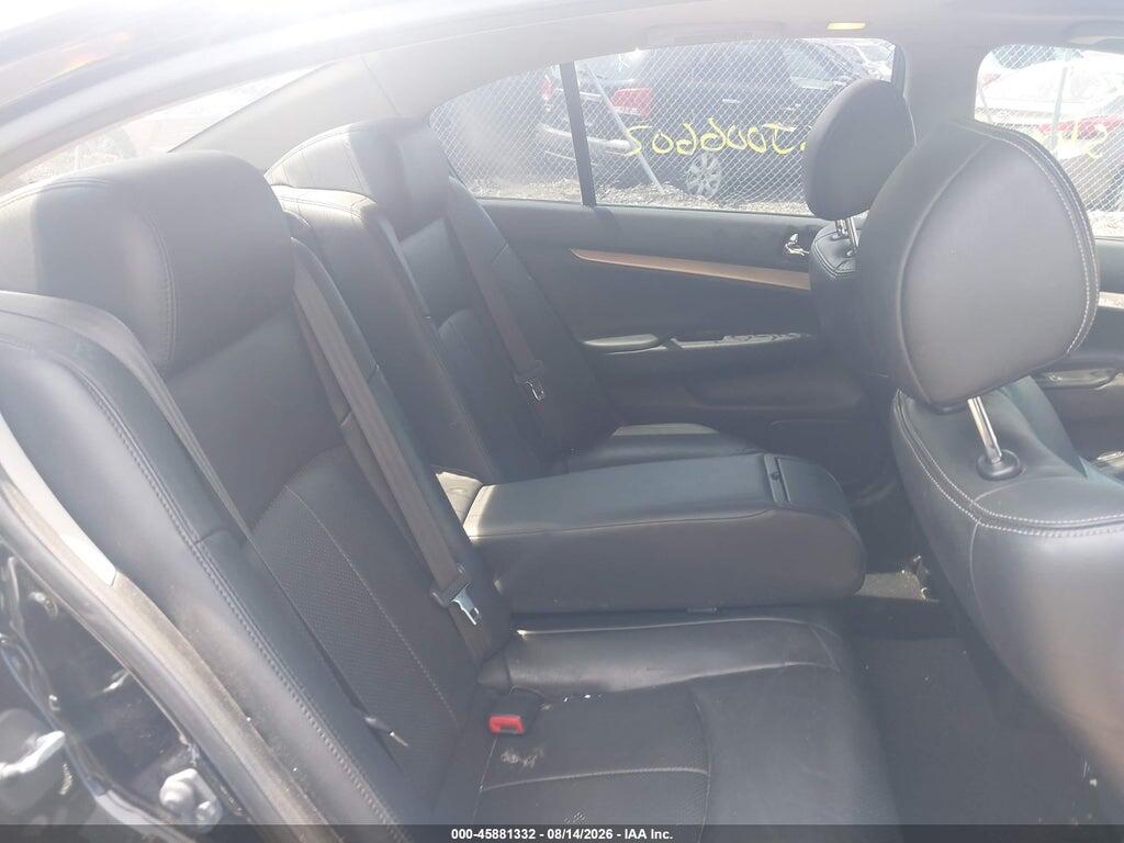 JN1CV6AR3CM972853 2012 INFINITI G37X photo no. 8