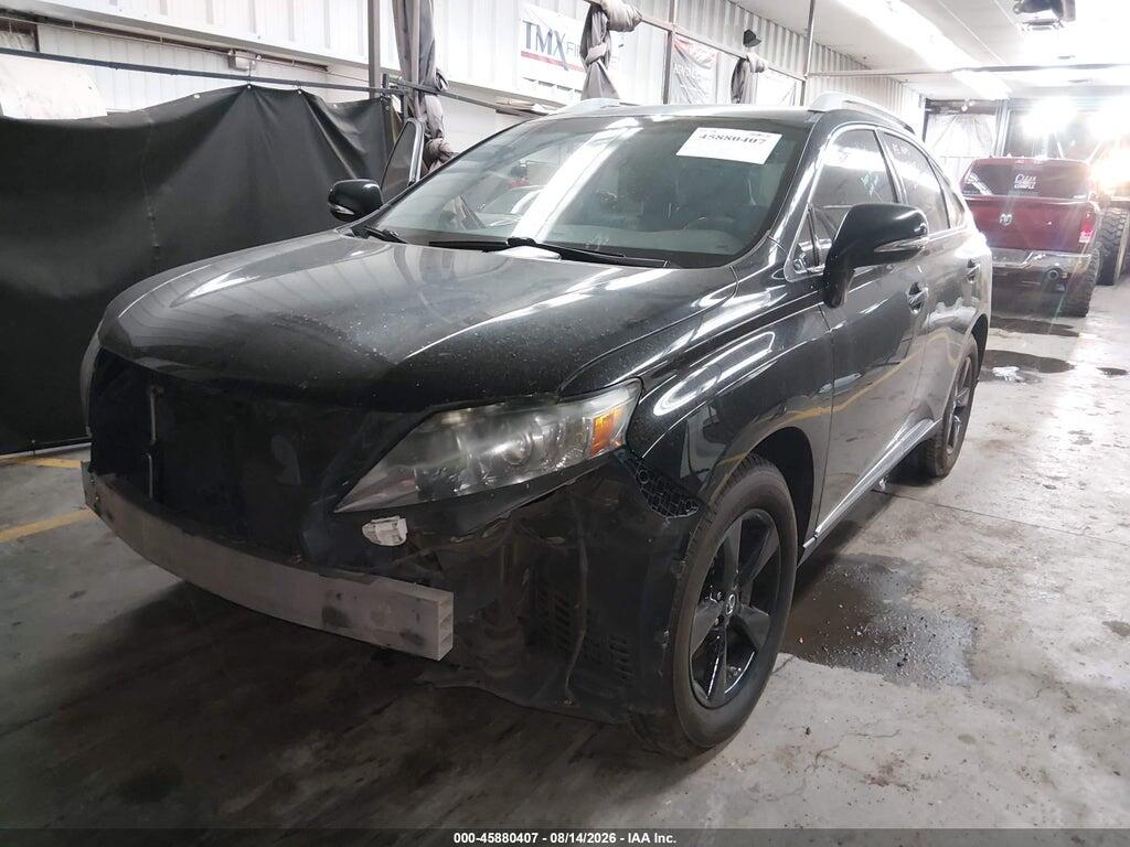 2T2ZK1BA5CC081323 2012 LEXUS RX 350 photo no. 2