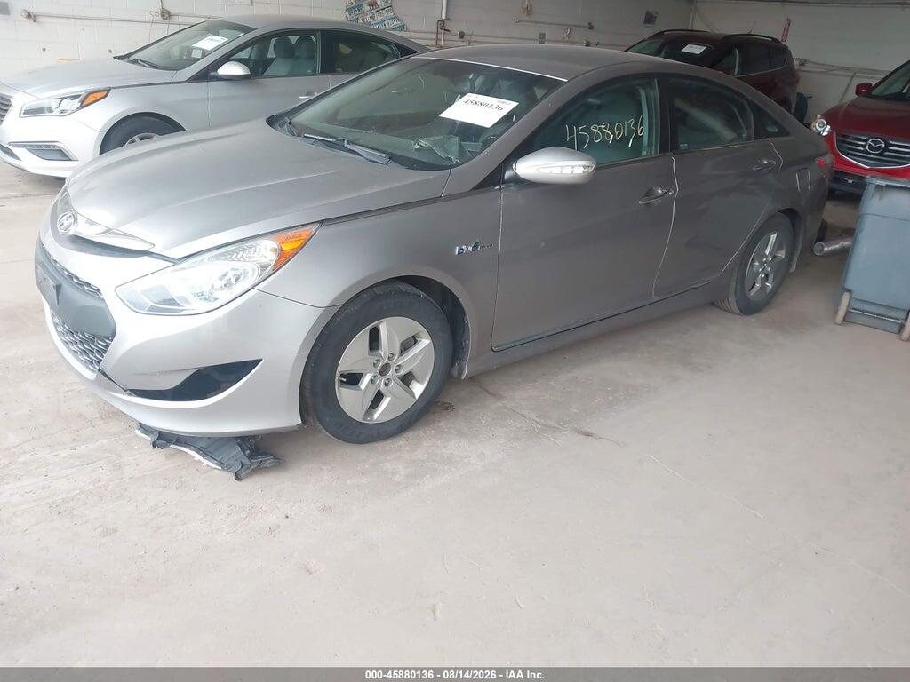 KMHEC4A40CA041230 2012 HYUNDAI SONATA HYBRID photo no. 2