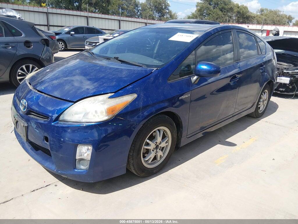 JTDKN3DU5B0310706 2011 TOYOTA PRIUS photo no. 2