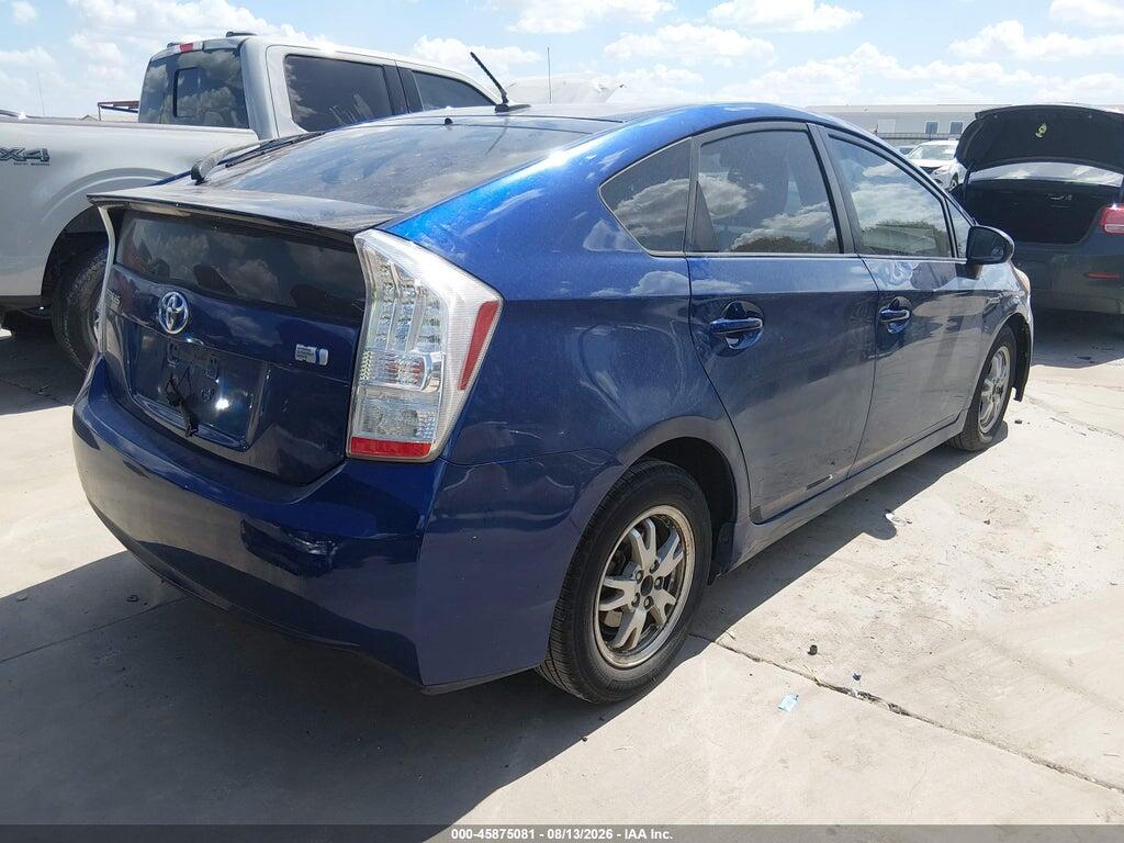 JTDKN3DU5B0310706 2011 TOYOTA PRIUS photo no. 4