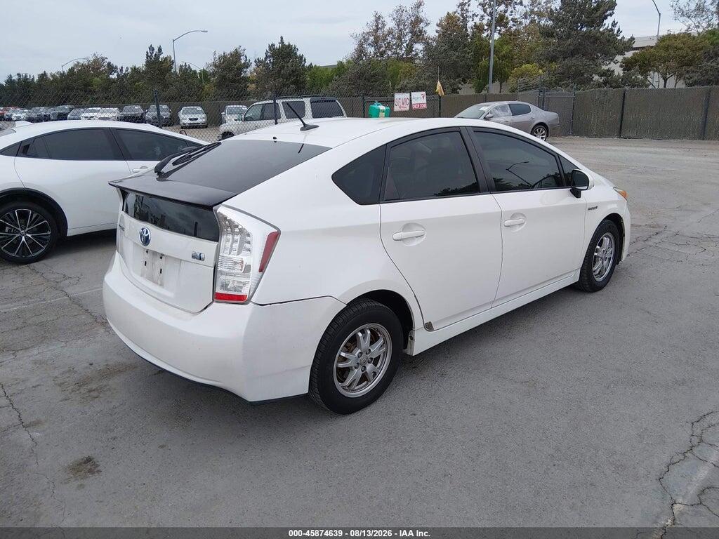 JTDKN3DU0B0325033 2011 TOYOTA PRIUS photo no. 4
