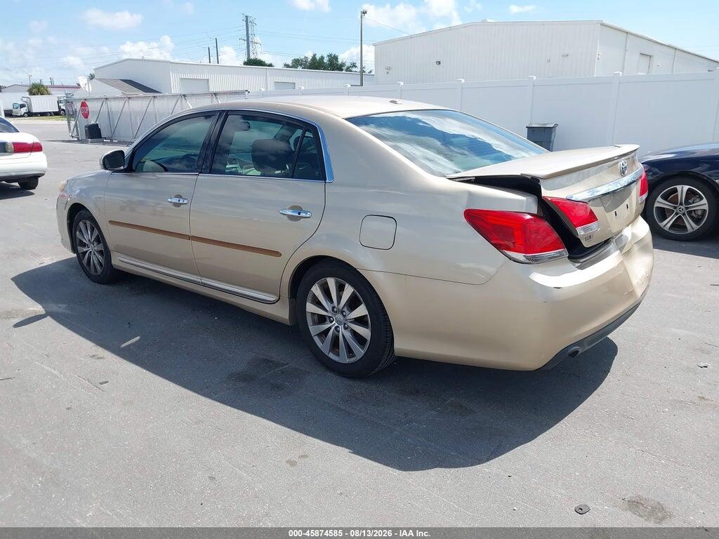 4T1BK3DB8BU376629 2011 TOYOTA AVALON photo no. 3