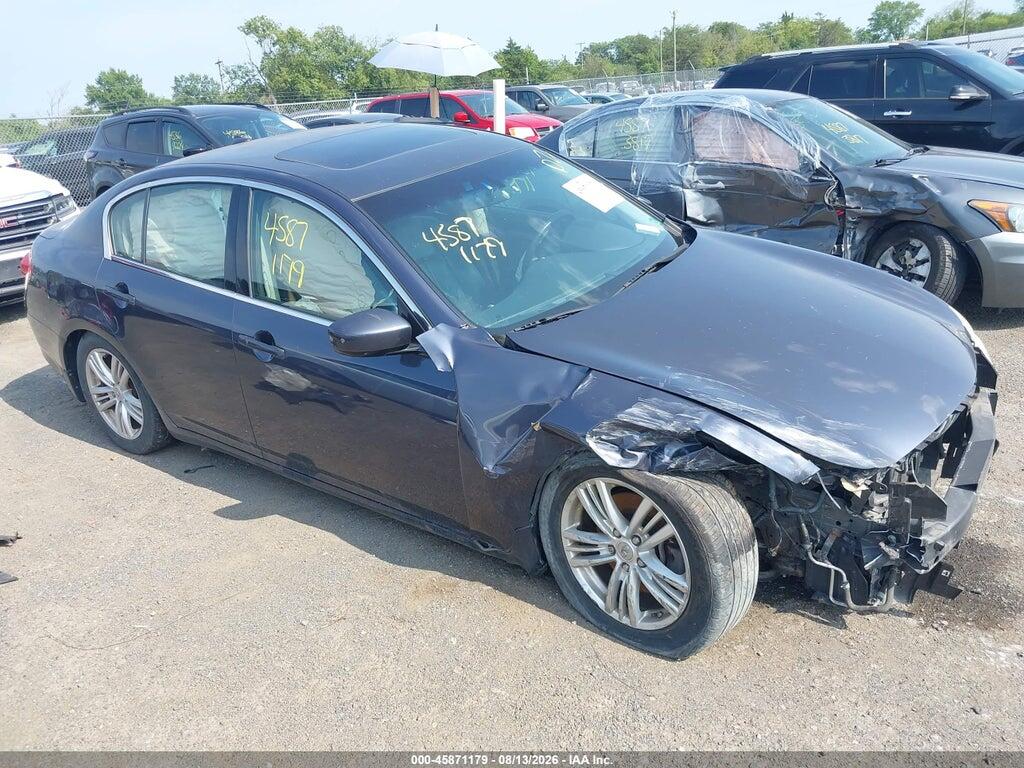 2011 INFINITI G25X JN1DV6AR2BM650708