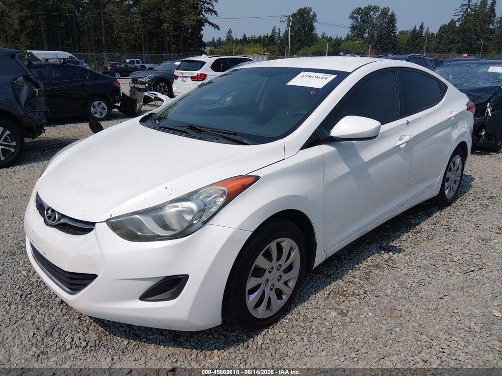 5NPDH4AE5BH024179 2011 HYUNDAI ELANTRA photo no. 2