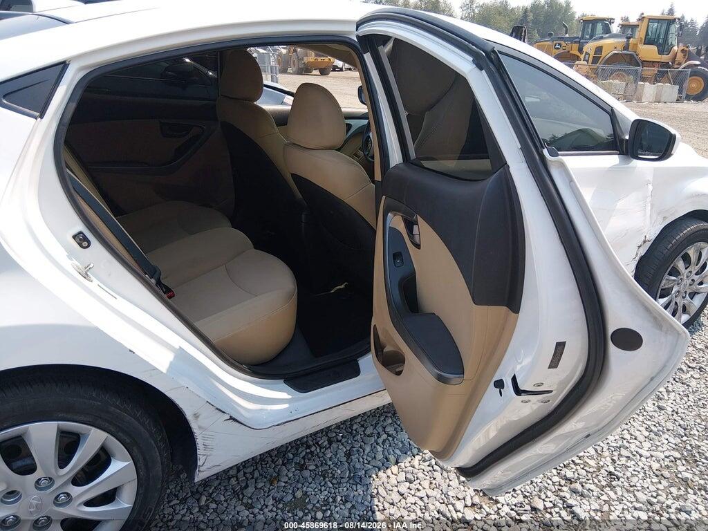5NPDH4AE5BH024179 2011 HYUNDAI ELANTRA photo no. 8