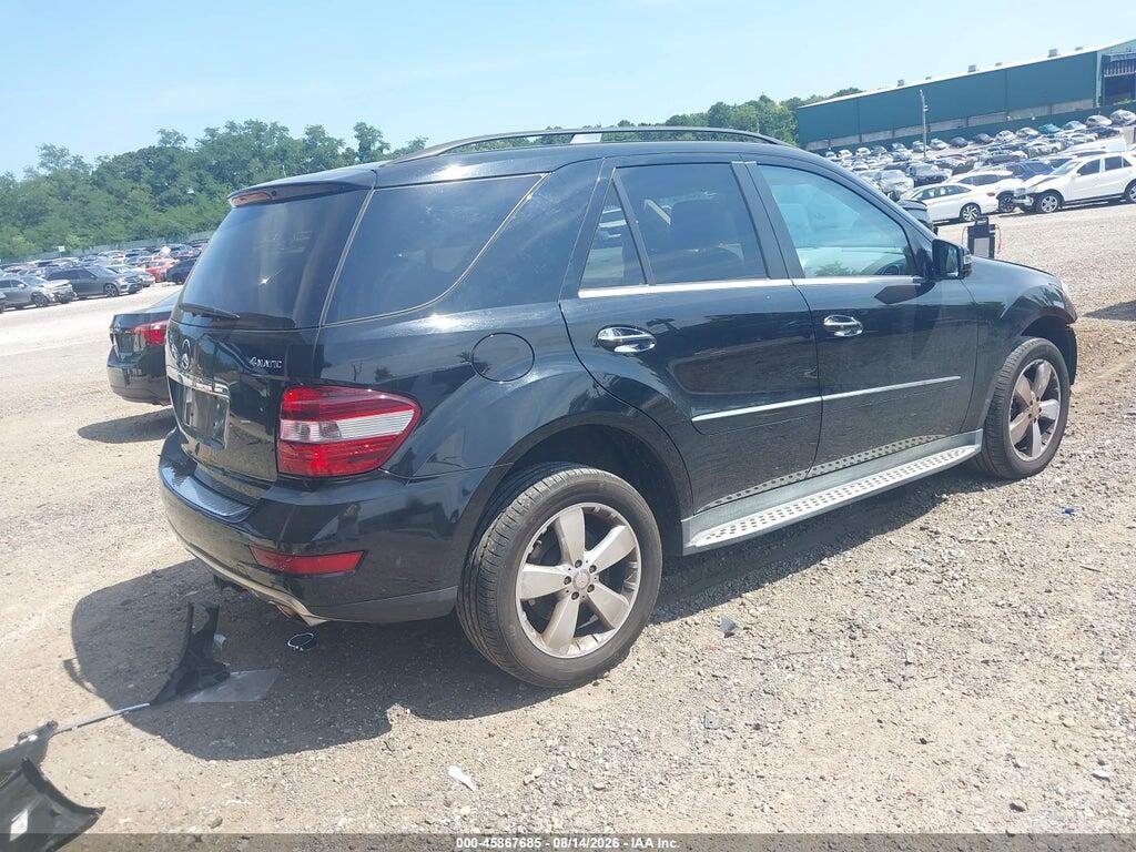 4JGBB8GBXBA705762 2011 MERCEDES-BENZ ML 350 photo no. 4