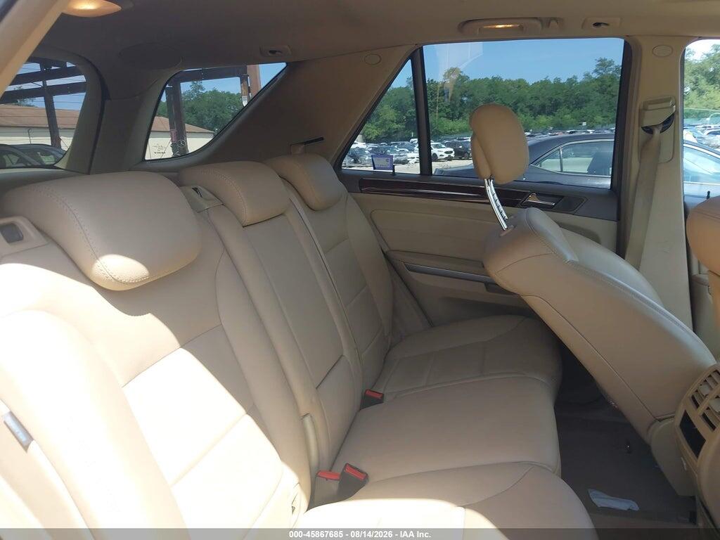 4JGBB8GBXBA705762 2011 MERCEDES-BENZ ML 350 photo no. 8