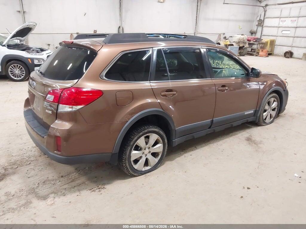4S4BRBGCXB3374039 2011 SUBARU OUTBACK photo no. 4