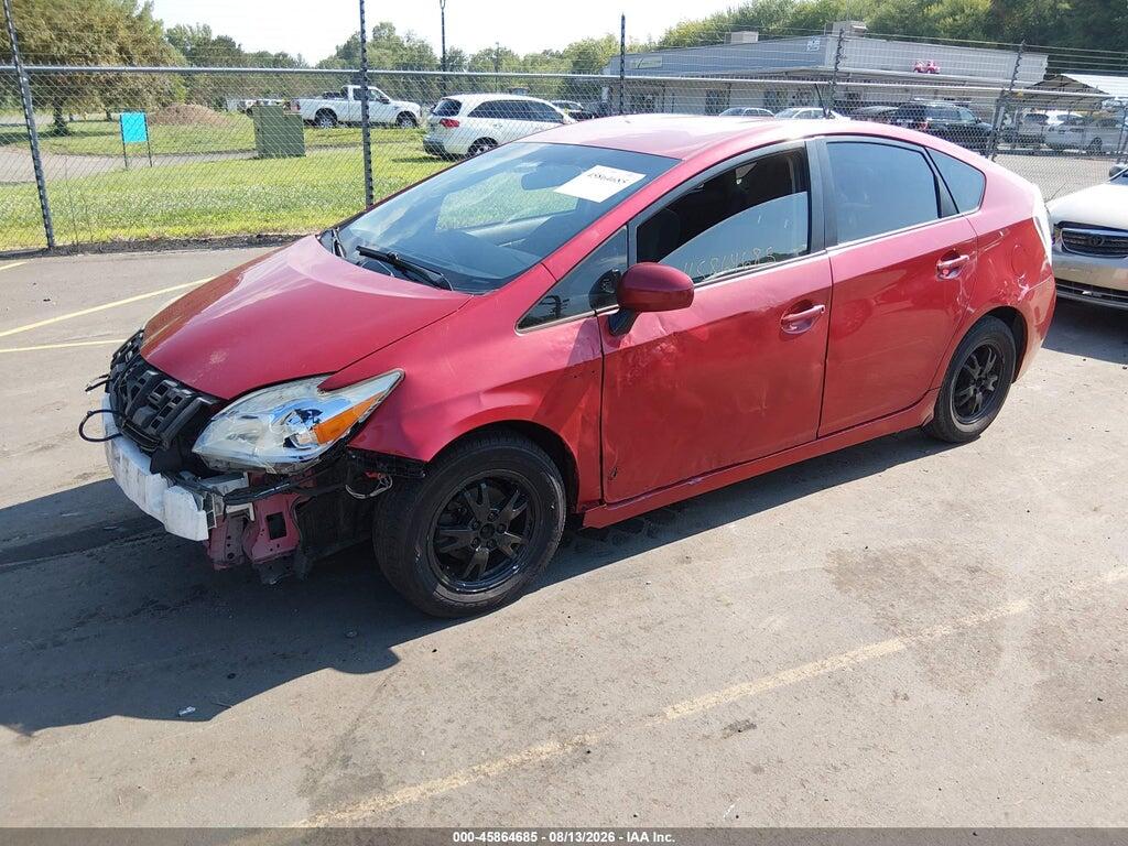 JTDKN3DU1B0287246 2011 TOYOTA PRIUS photo no. 2