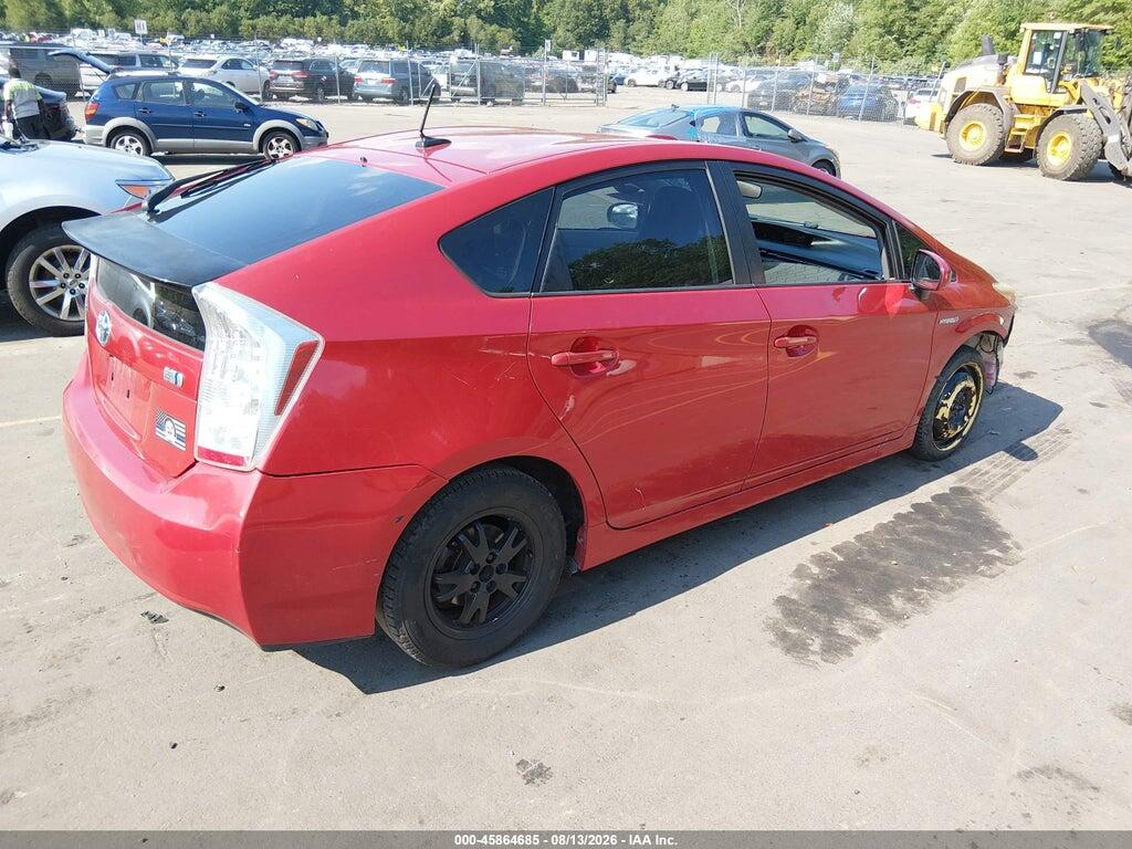 JTDKN3DU1B0287246 2011 TOYOTA PRIUS photo no. 4