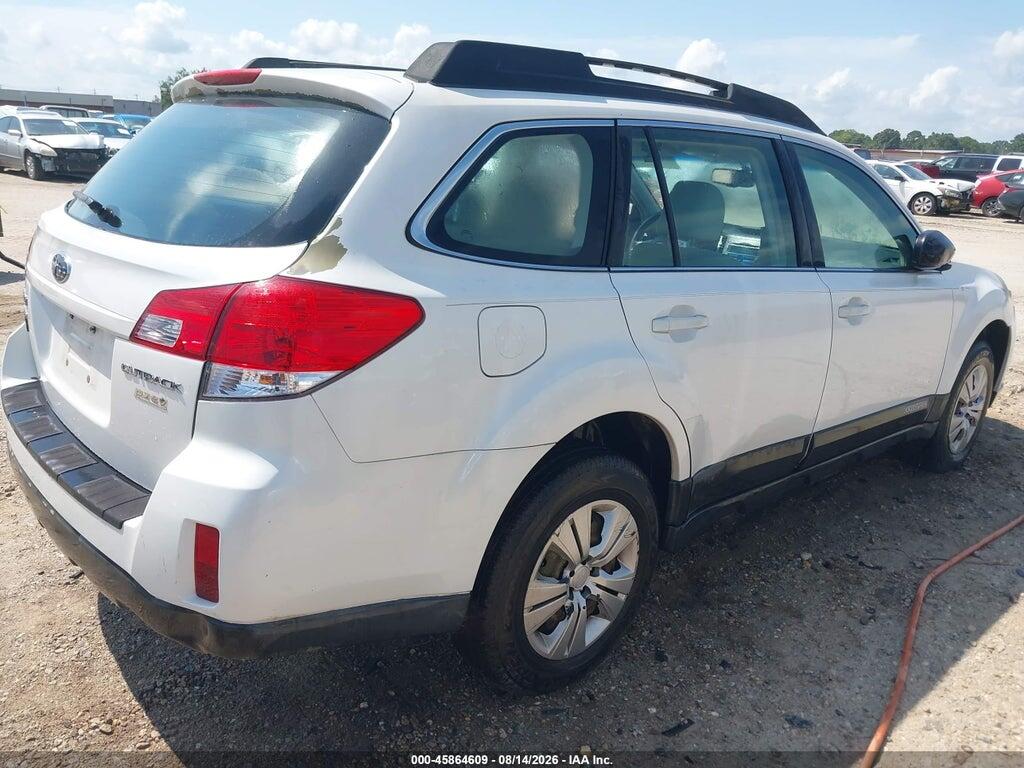 4S4BRBAC1B3359468 2011 SUBARU OUTBACK photo no. 4