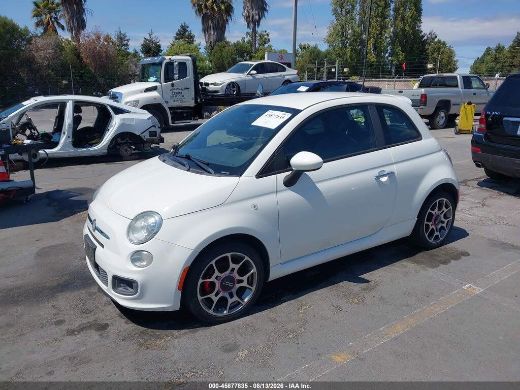 3C3CFFBR4CT332397 2012 FIAT 500 photo no. 2