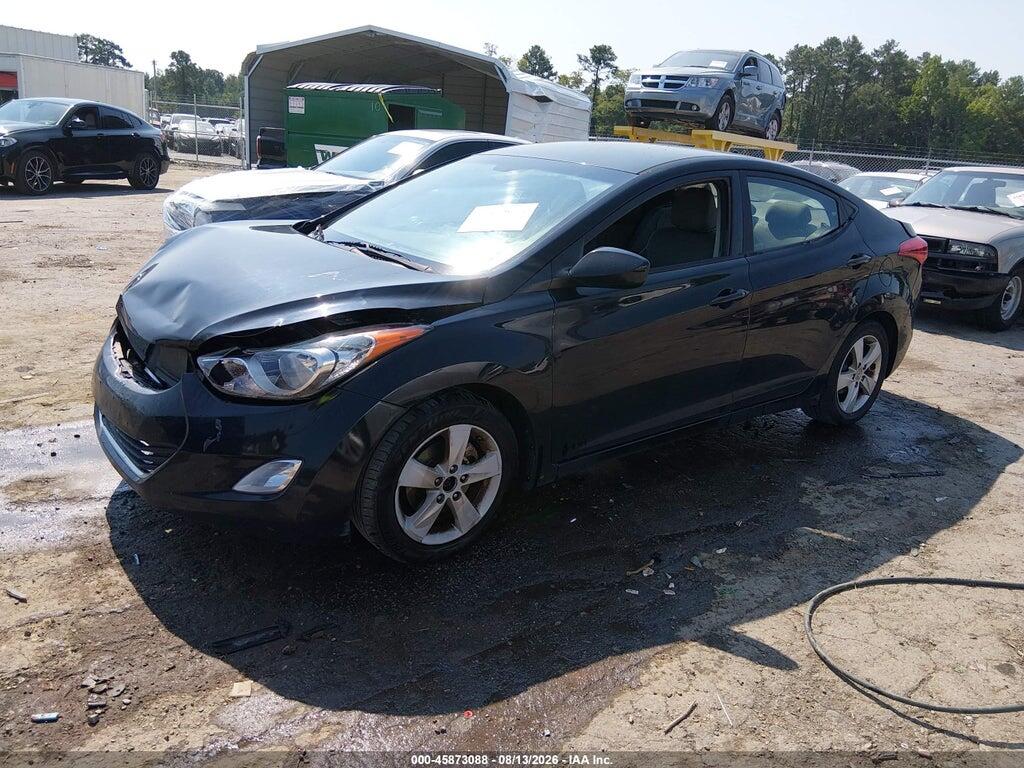 KMHDH4AE0CU298621 2012 HYUNDAI ELANTRA photo no. 2