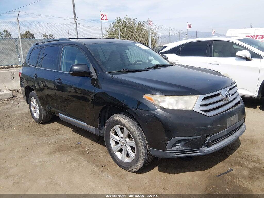 5TDZA3EH8CS022222 2012 TOYOTA HIGHLANDER photo no. 1