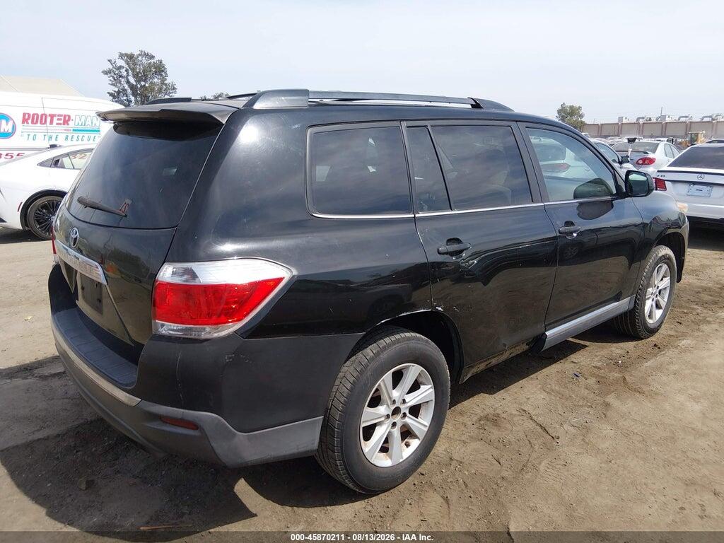 5TDZA3EH8CS022222 2012 TOYOTA HIGHLANDER photo no. 4