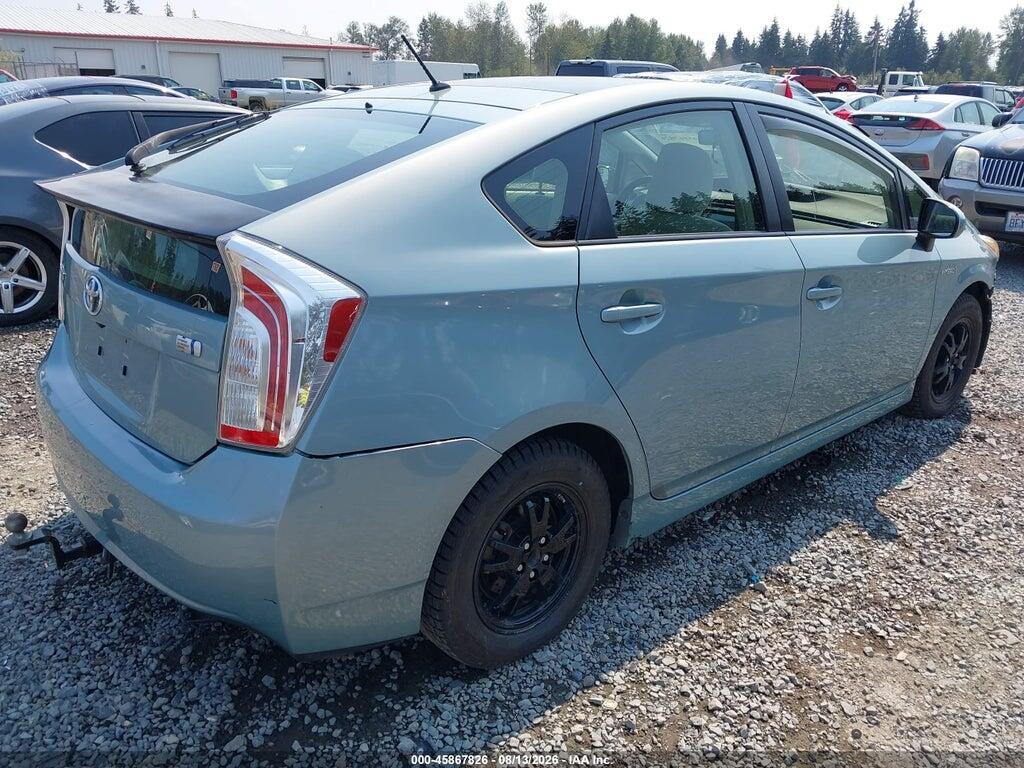 JTDKN3DU1C1533238 2012 TOYOTA PRIUS photo no. 4
