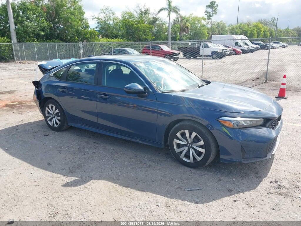2HGFE2F29SH549079 2025 HONDA CIVIC photo no. 1