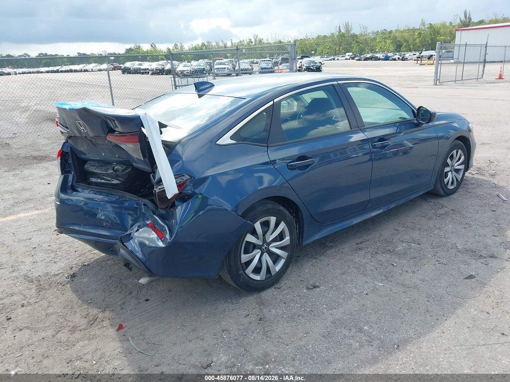 2HGFE2F29SH549079 2025 HONDA CIVIC photo no. 4
