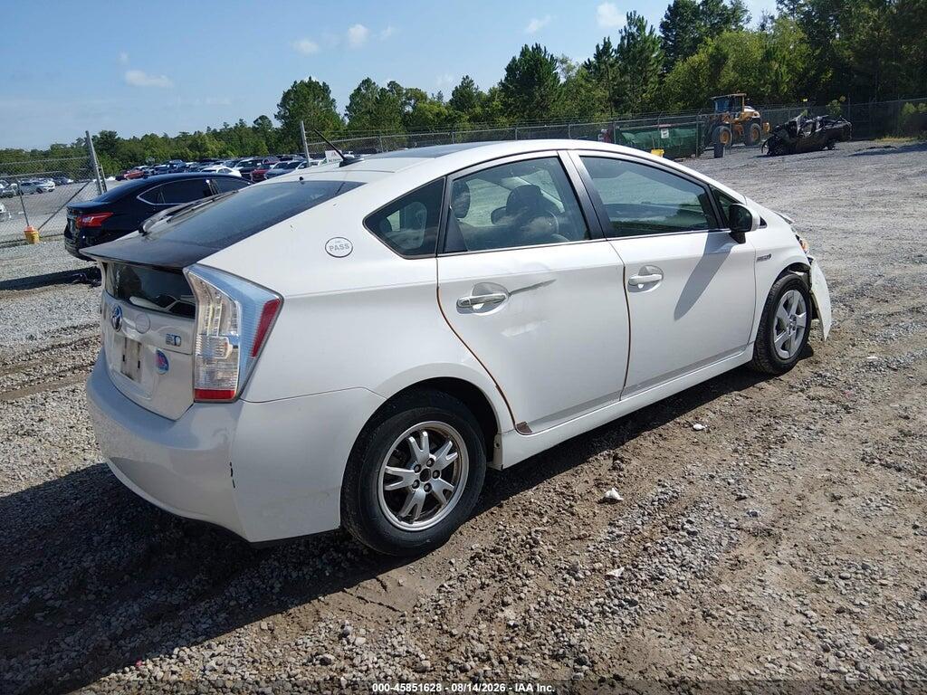 JTDKN3DU3B0322840 2011 TOYOTA PRIUS photo no. 4