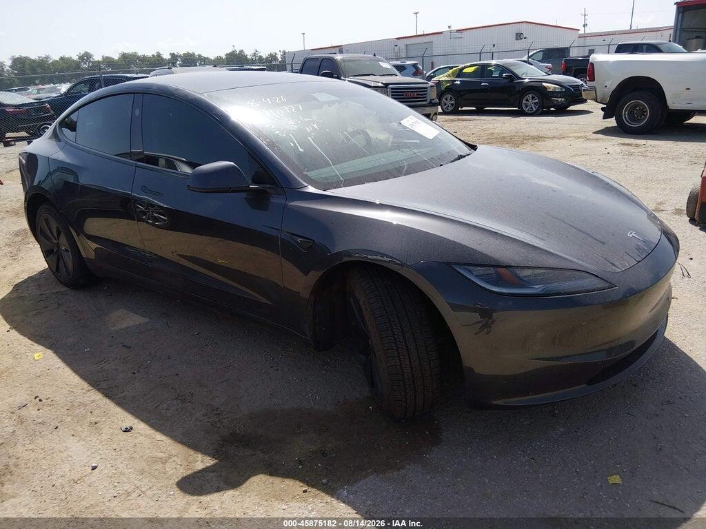 5YJ3E1EB0SF901727 2025 TESLA MODEL 3 photo no. 1